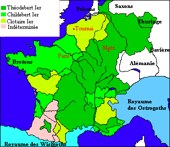 La France vers 536